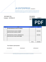 Invoice 002511