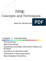 Data Mining:: Concepts and Techniques