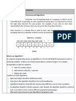 Units Topics Introduction To Data Structures and Algorithms