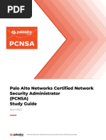 Palo Alto Networks Certified Network Security Administrator (Pcnsa) Study Guide