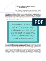 Mindfulness Report