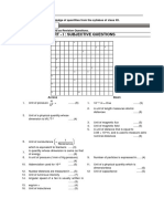 Unit Dimension Exercise