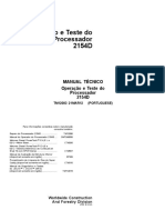 Manual Técnico Operação e Teste Do Processador 2154D