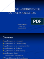 Philippine Agribusiness: An Introduction: Vicky Guieb