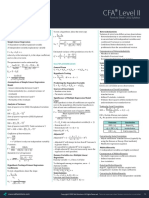 CFA Level II: Quantitative Methods