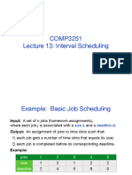 S13 Interval Scheduling