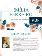 Emília Ferreiro: Nome: Ana Paula, Daiane, Elza, Isadora e Liziane