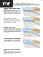 Causes of Tsunami