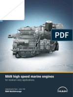 MAN High Speed Marine Engines: For Medium Duty Applications