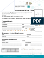 LIMA23 Volunteer Application Form