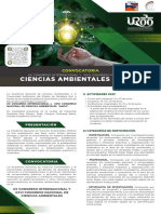 Ciencias Ambientales "Anca": Convocatoria