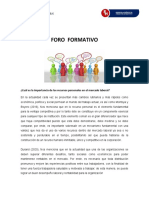 Foro Formativo Tutoria Finalizado