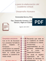 Guía para La Elaboración Del Cuaderno Virtual. Desarrollo Humano