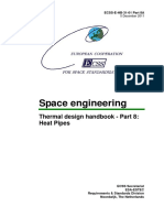 Space Engineering: Thermal Design Handbook - Part 8: Heat Pipes