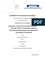 Universitat Politècnica de València: Trabajo de Fin de Grado