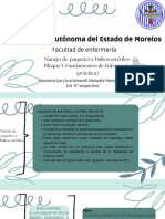 Manejo de Paquetes y Bultos Estériles. Bloque 5 Fundamentos de Enfermería (Práctica)