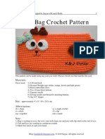 Cat Bag Crochet Pattern