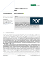 Gender Disparities in Financial Inclusion: Insights From Tanzania