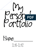 My Personal Portfolio