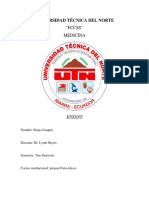 Universidad Técnica Del Norte: "FCCSS" Medicina