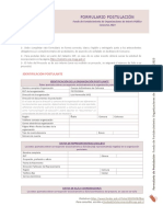 Formulario de Postulacion FFOIP 2023