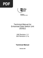 Technical Manual For Enhanced Data Switch Unit (EDSU) : HW Revision 1.2 SW Revision 2.1a