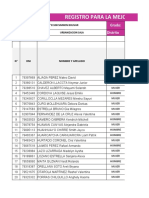 Registro para La Mejora de Los Aprendizajes Primer Grado de Primaria - 2022