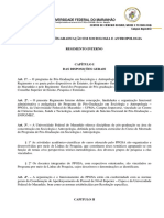 Regimento Interno - PPGSA UFMA