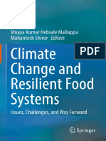 Climate Change and Resilient Food Systems: Vinaya Kumar Hebsale Mallappa Mahantesh Shirur Editors