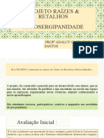 Projeto Raízes & Retalhos Afrosergipanidade: Prof Adalcy Costa Dos Santos