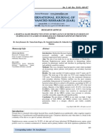 A Hospital Based Prospective Study of Prevalence of Methicillin Resistant Staphylococcus Aureus in Dermatology Indoor Patients by Phenotypic Method