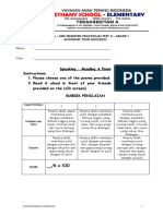 ENG 1 Practicum Test Mid Semester II 2023