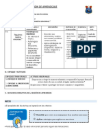 Sesión de Aprendizaje: Ii.-Título Iii. - Propósitos de Aprendizaje