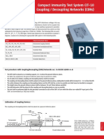 Compact Immunity Test System Cit-10 Coupling / Decoupling Networks (CDNS)