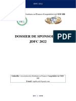 Dossier de Sponsoring - Corrigé