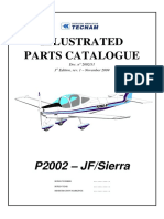 Tecnam Sierra P2002 Parts Manual