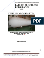 Nr-13 - Relatório de Inspeção de Segurança 2023 Fecularia Loanda Ltda