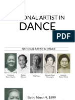 National Artists in Dance