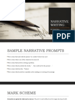 Narrative Writing Igcse