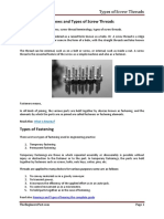 Screw Thread Terminology