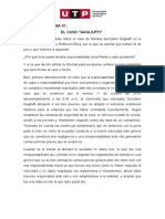 Semana 03 - Tema 01: El Caso "Gagliuffi": ¿Por Qué La Acusada Tendría Responsabilidad Moral Frente A Este Accidente?