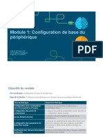 Module 1: Configuration de Base Du Périphérique