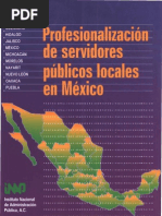 41 Profesionalizacion de Servidores Pblicos Locales en MX