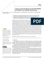 An Efficient Wireless Sensor Network Based On The ESP-MESH Protocol For Indoor and Outdoor Air Quality Monitoring