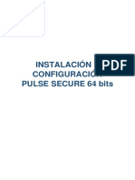 PULSE SECURE - INSTALAR y CONFIGURAR