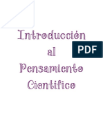 Introducción Al Pensamiento Científico