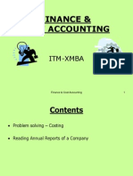 Financial & Cost Accounting - ITMXMBA14 - Lecture11