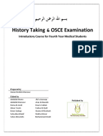 History Taking History Taking & OSCE Examination OSCE Examination