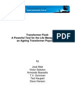 Transformer Fluid - A Powerful Tool For The Life Management of An Ageing Transformer Population UMIDADE-2001 - A - Powerful - Tool