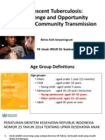 Adolescent Tuberculosis